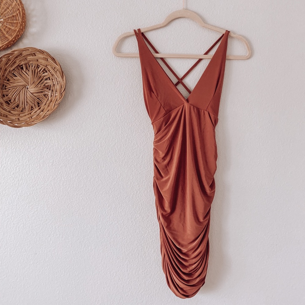 Brand new Missguided Rust dress